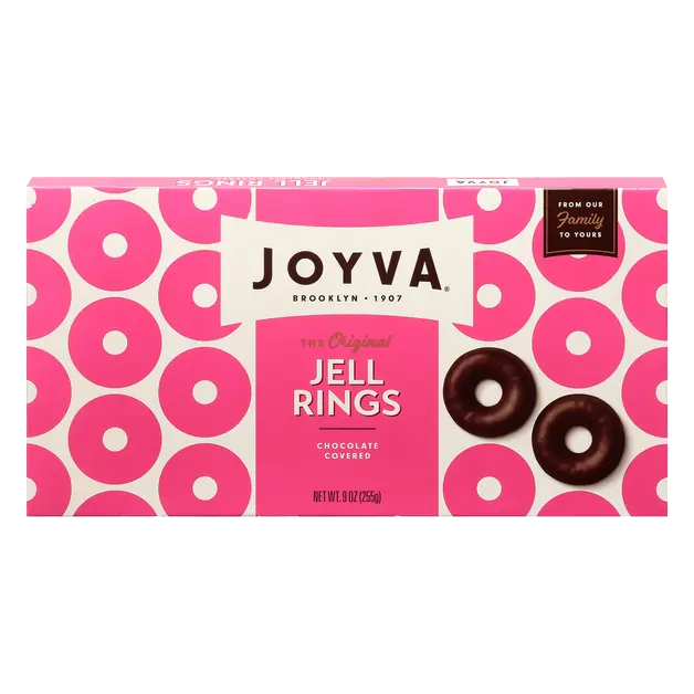 Ring Jells Chocolate Covered Candy Kosher For Passover