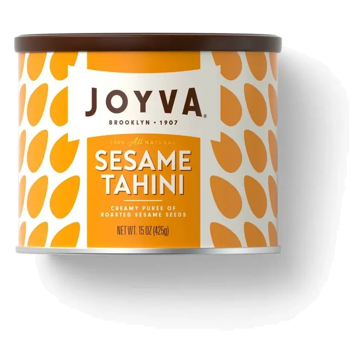 Joyva Tahini tins, 15oz