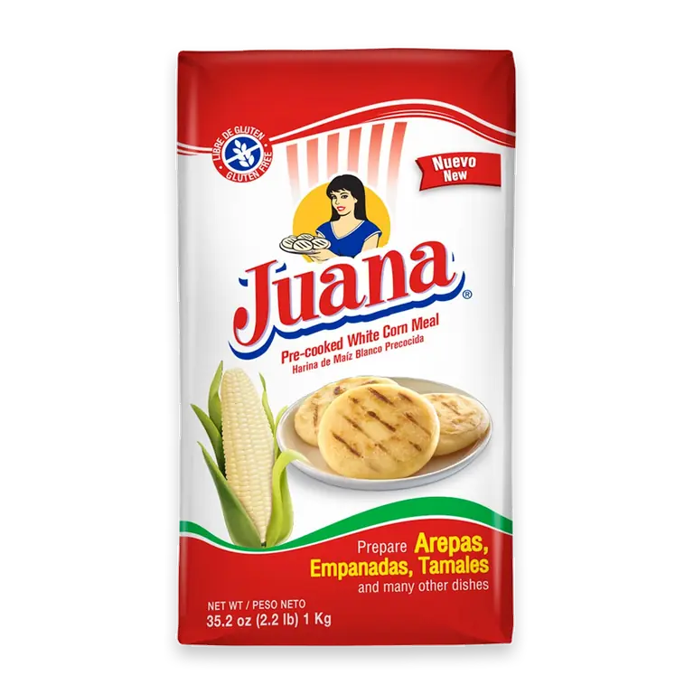 Pre-Cooked White Corn Meal