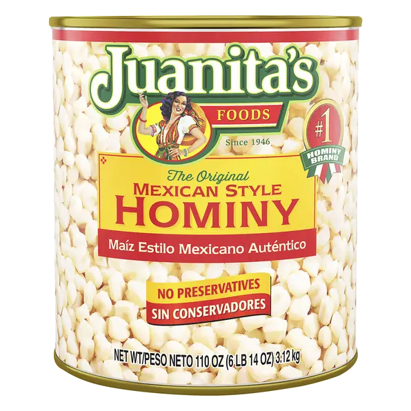 Juanita's Hominy, Mexican Style, the Original