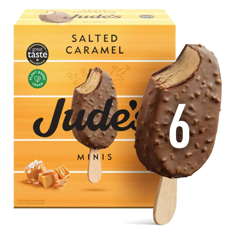 Vegan Minis Salted Caramel 6x50ml