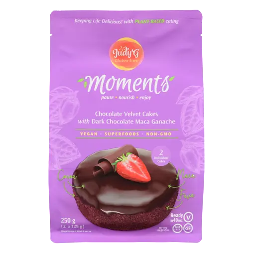 Vegan Frozen Cakes Chocolate Velvet With Ganache 250 g