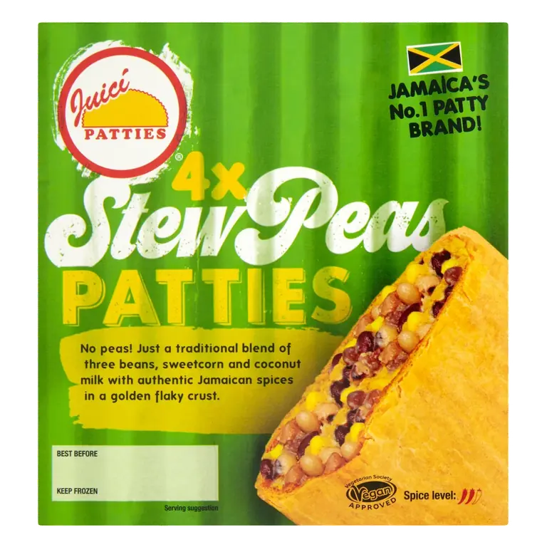 Patties Stew Peas Patties
