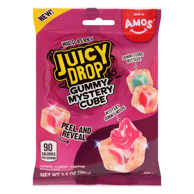 Wild Berry Gummy Mystery Cube Candy
