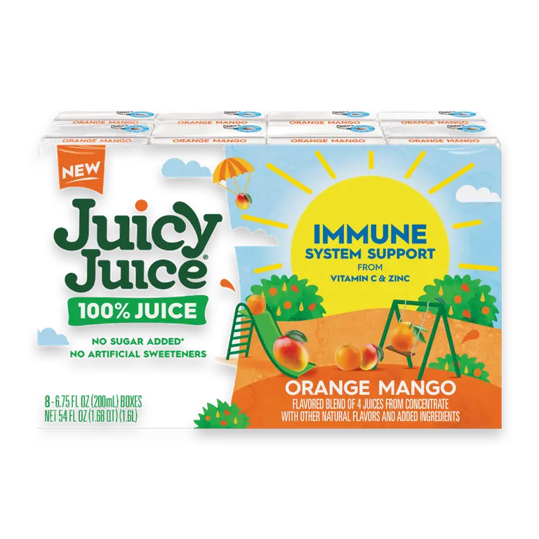 Immune System Support Orange Mango 8/6.75oz - 100% Juice
