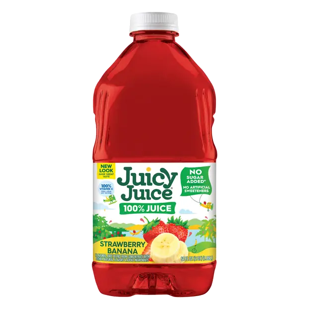 No Sugar Added 100% Strawberry Banana Juice