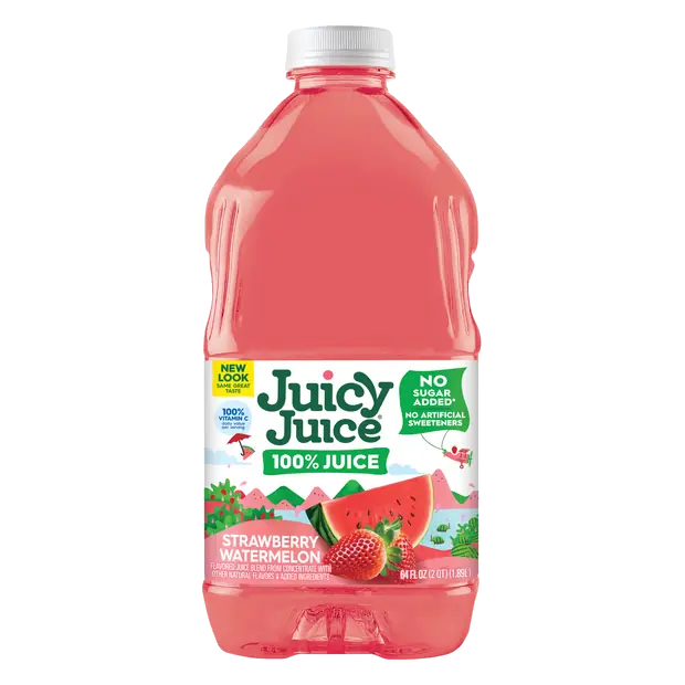 No Sugar Added 100% Strawberry Watermelon Juice