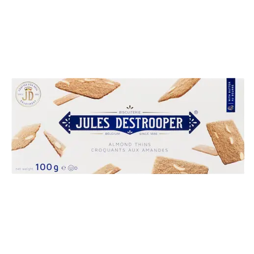Biscuit Almond Thins 100 g