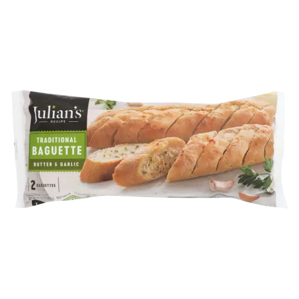 Butter & Garlic Traditional Baguettes