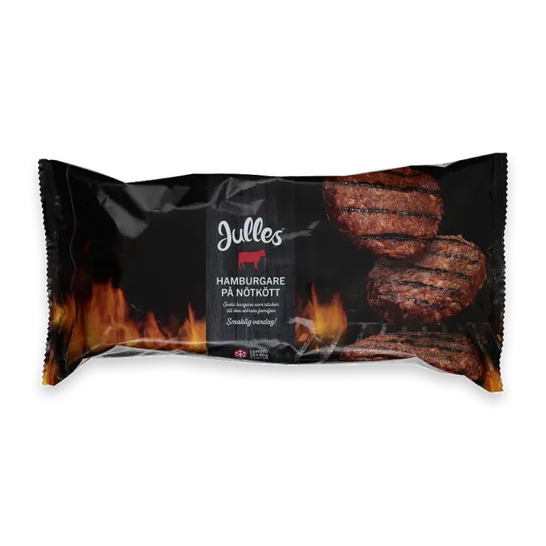 Hamburgare nötkött 900g