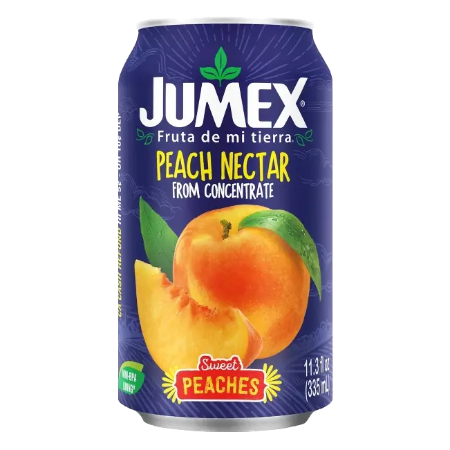 Jumex Peach Nectar Juice Drink with Real Fruit Puree, 11.3 fl oz