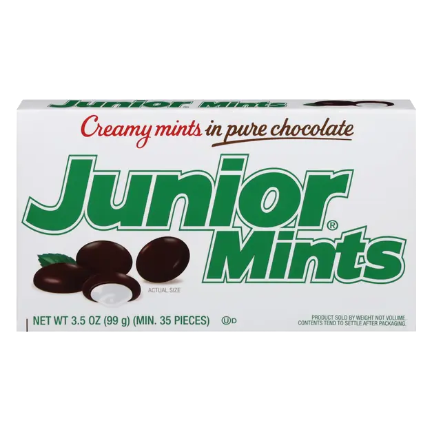 Chocolate & Mint Candy Movie Theater Box