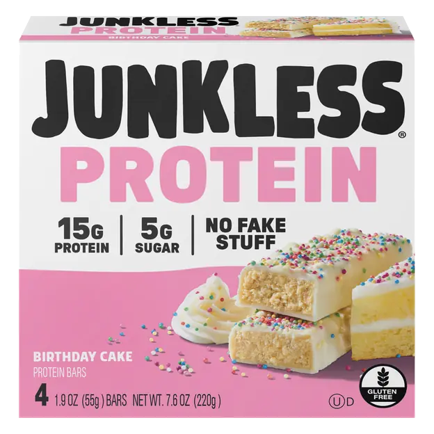 Gluten Free Birthday Cake Protein Bars - 4 ct