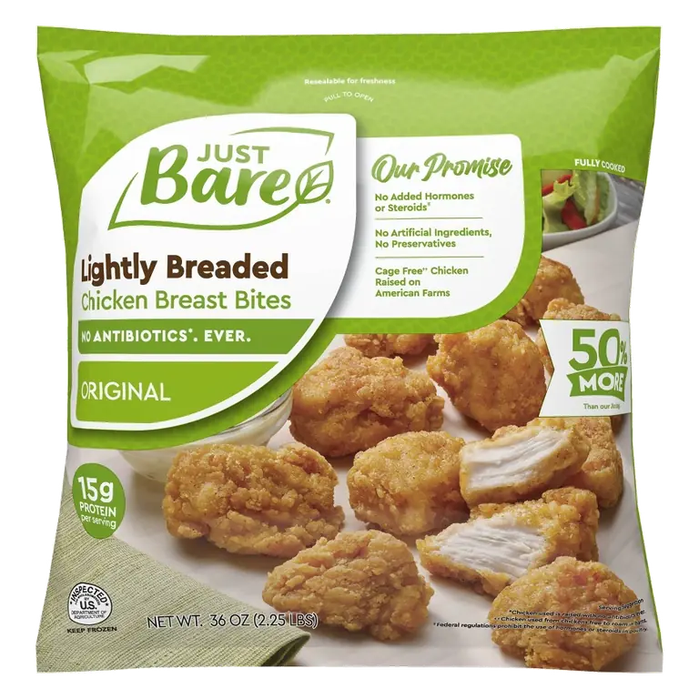 Just Bare Family Pack Bites, 36oz