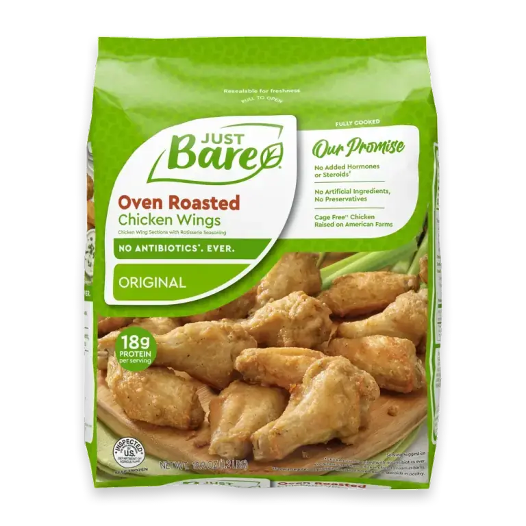 Fully Cooked Oven Roasted Chicken Wings Chicken Wing Sections With Rotisserie Seasoning