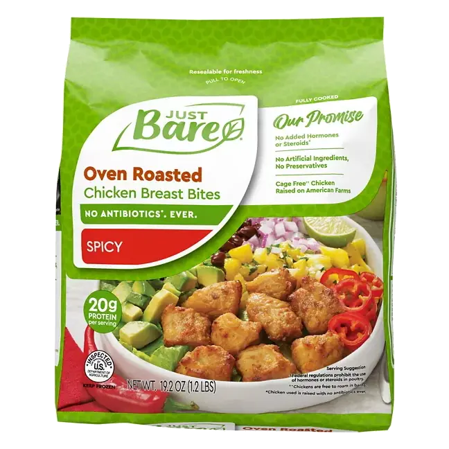 Oven Roasted Spicy Chicken Breast Bites