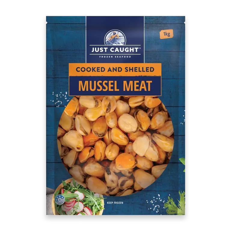 Cooked & Shelled Mussel Meat