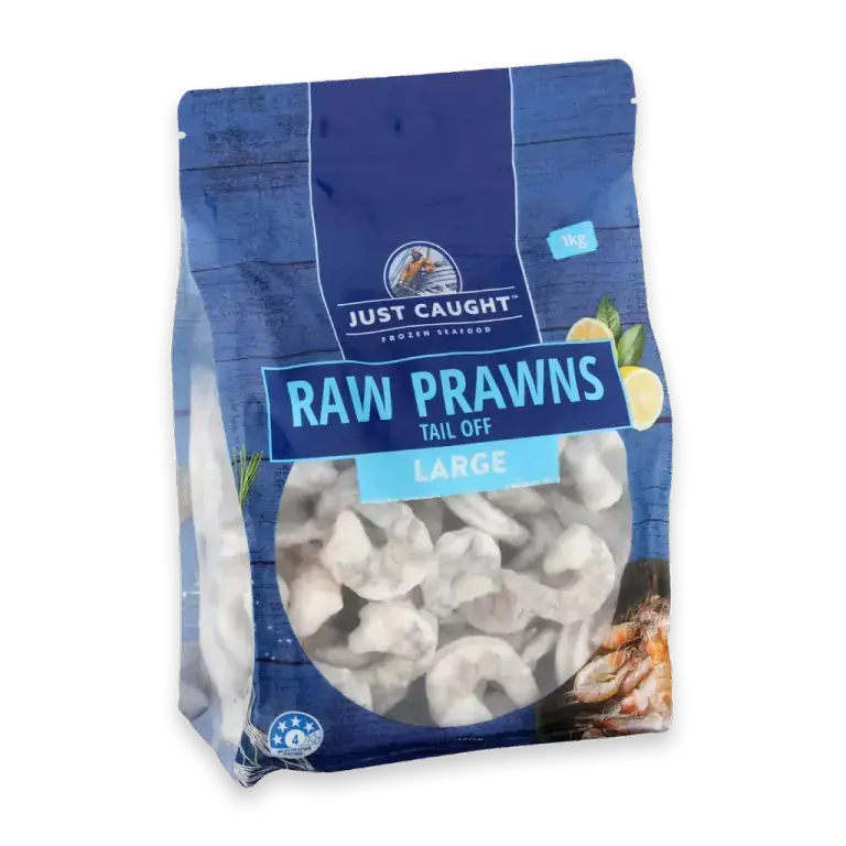 Raw Prawns Tail Off Large