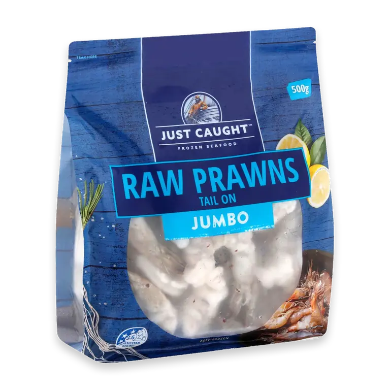 Raw Prawns Tail On Jumbo