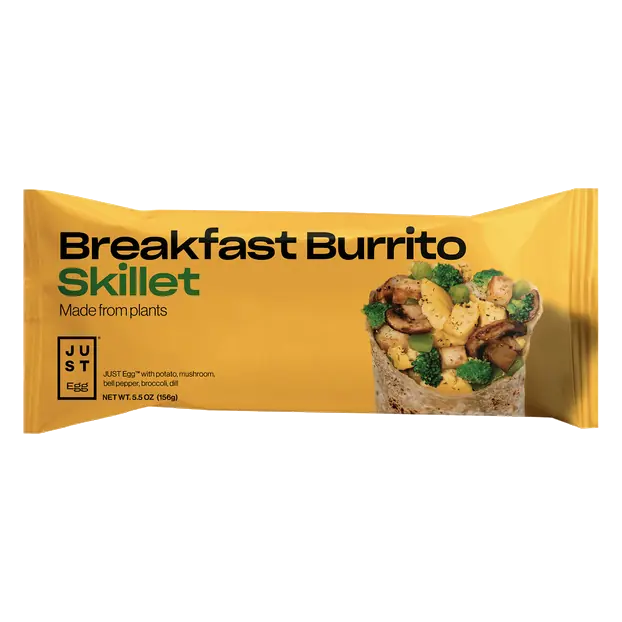 Plant-Based Skillet Breakfast Burrito Frozen