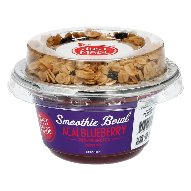 Acai Blueberry Smoothie Bowl & Granola Refrigerated