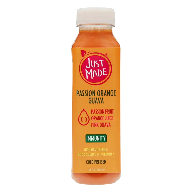 Passion Orange Guava Immunity Cold Pressed Juice