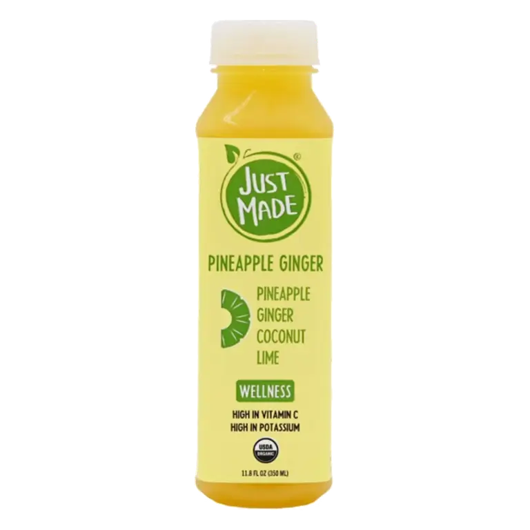 Just Made Pineapple Ginger Juice, 11.8oz