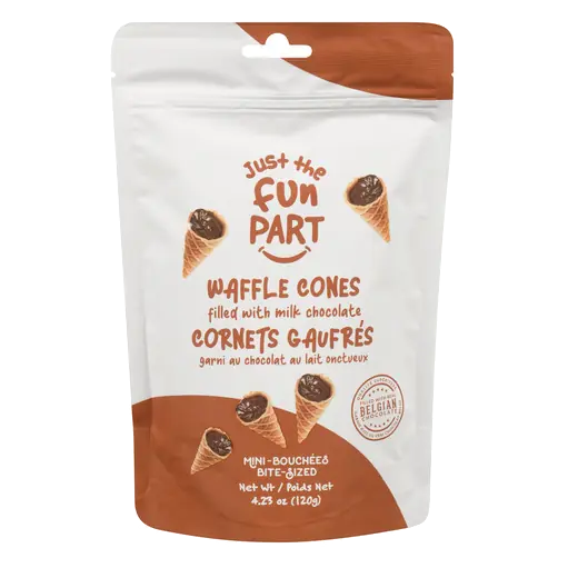 Waffle Cone Milk Chocolate 120 g