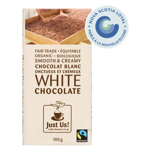 Organic White Chocolate Bar 100 g