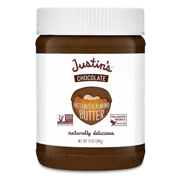 Justin's Chocolate Hazelnut Butter Blend, 12oz: Certified Gluten-Free, Creamy