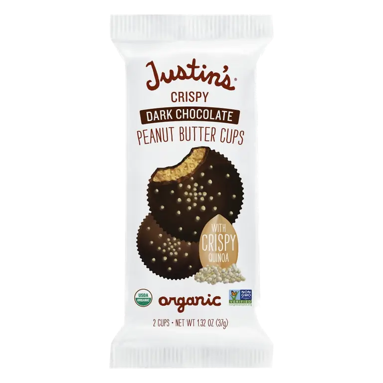 Organic Dark Chocolate Crispy Peanut Butter Cups