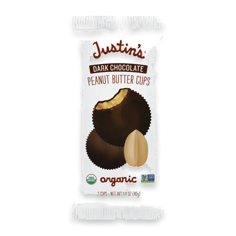 Organic Dark Chocolate Peanut Butter Cups 1.4 oz