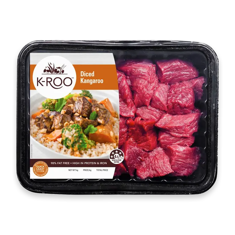 Kangaroo Diced