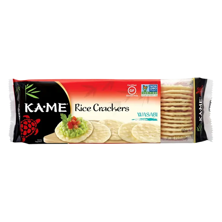 Wasabi Rice Crackers