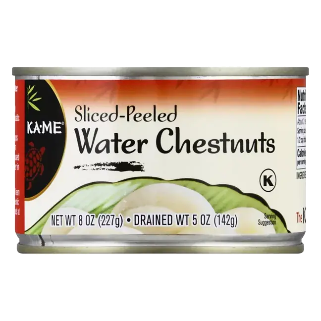 Water Chestnuts, Sliced-Peeled
