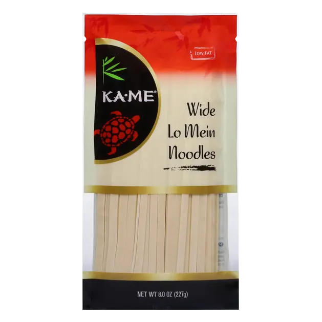 Wide Lo Mein Noodles