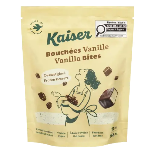 Frozen Dessert Bites Vanilla 168 ml