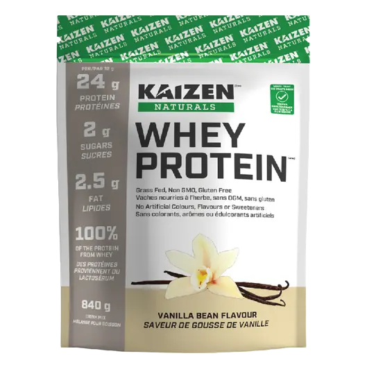 Kaizen Naturals Whey Protein Vanilla Bean 840 g
