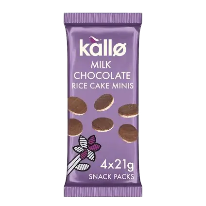 Belgian Milk Chocolate Rice Cake Minis