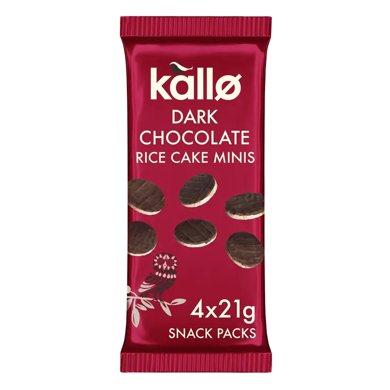 Dark Chocolate Rice Cake Minis 4 x 21g