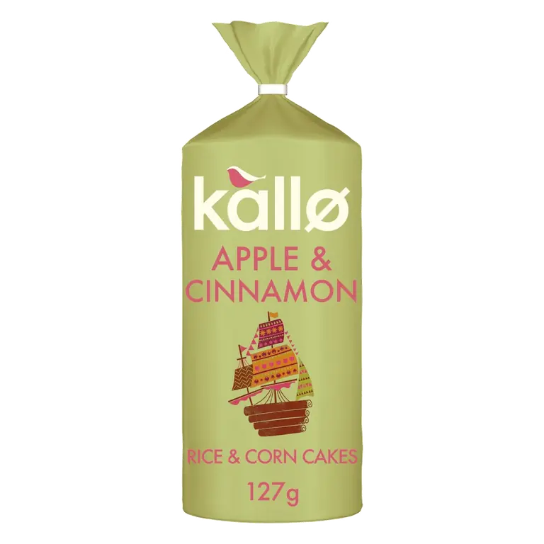 Jumbo Apple & Cinnamon Rice Cakes