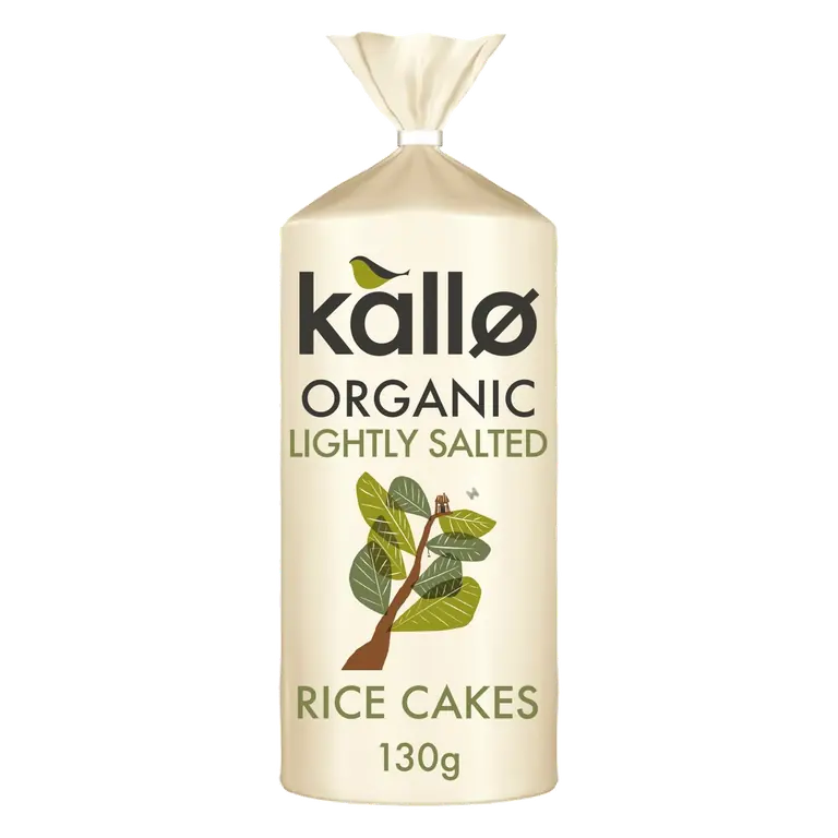 Organic Lightly Salted Wholegrain Rice Cakes 130g