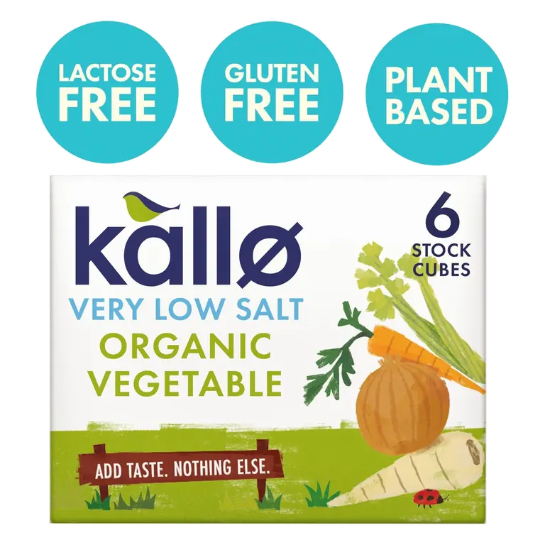 Organic Very Low Salt Vegetable Stock Cubes 48g