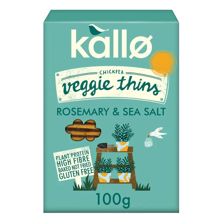 Rosemary & Sea Salt Veggie Thins
