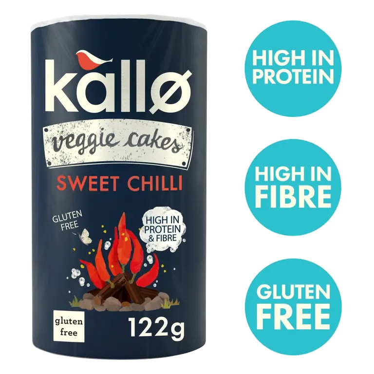 Sweet Chilli Lentil & Pea Veggie Cakes 122g