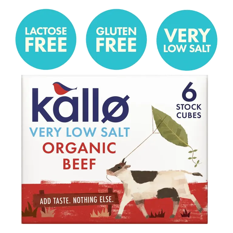 Very Low Salt Organic Beef Stock Cubes 48g