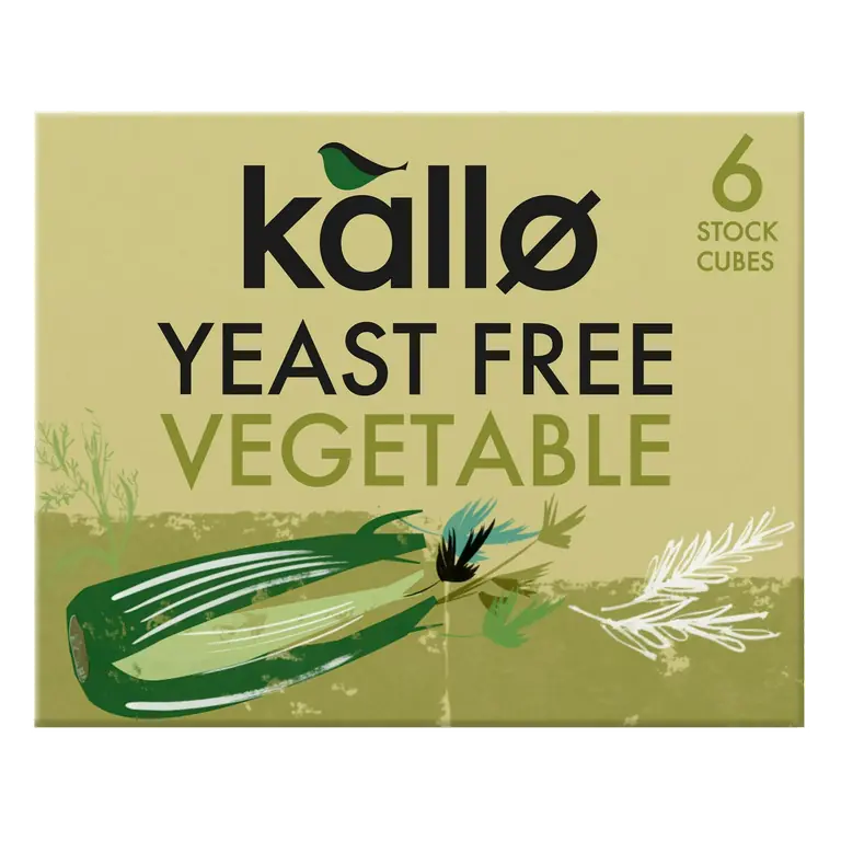 Yeast Free Vegetable Stock Cubes 6x11g