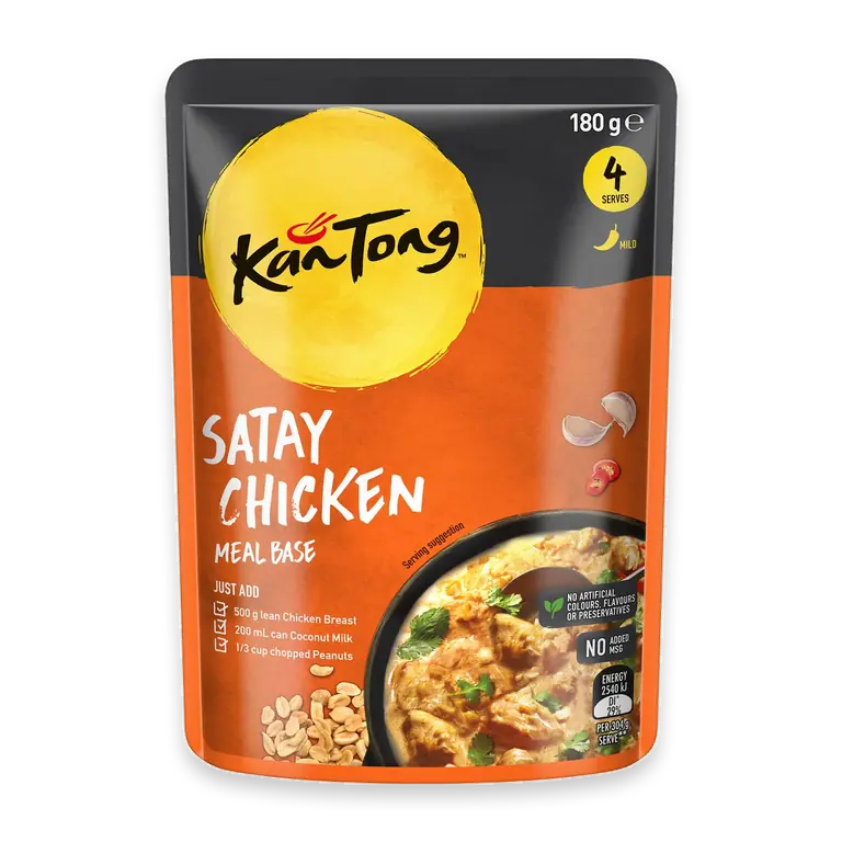 Satay Chicken Meal Base Pouch