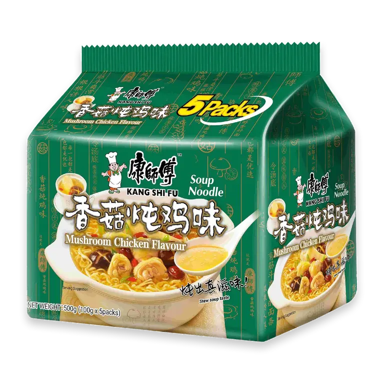 Soup Noodles Mushroom Chicken