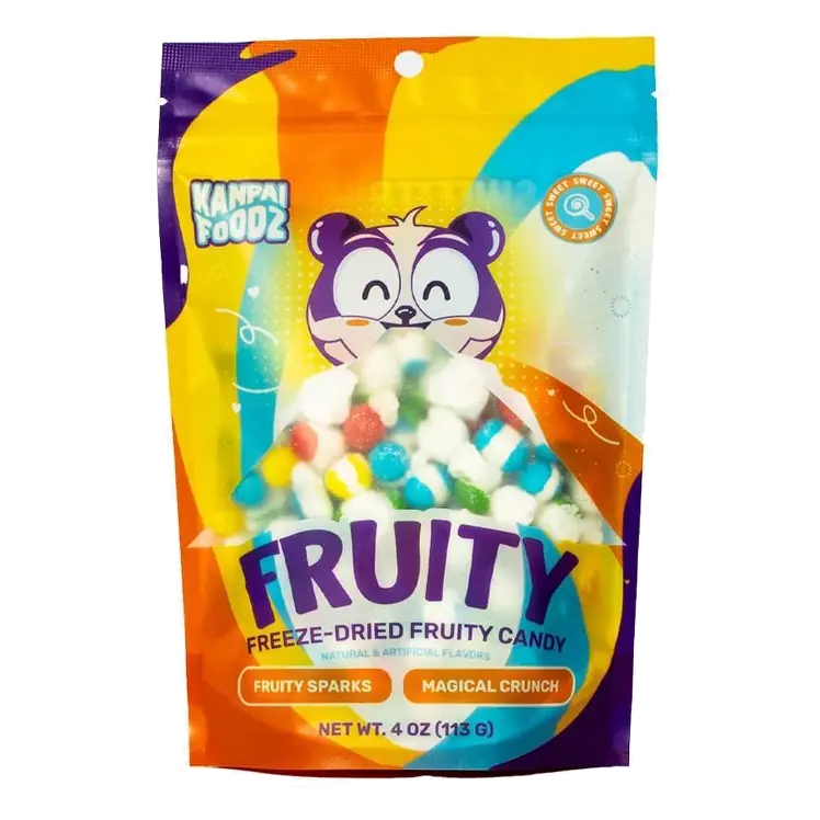 Kanpai Foodz Freeze Dried Candy - Fruity - 4oz